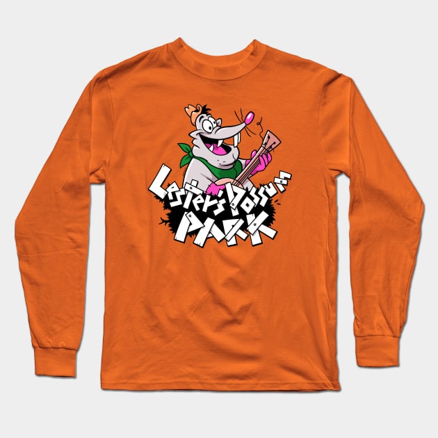 Lester's Possum Park Long Sleeve T-Shirt by wloem